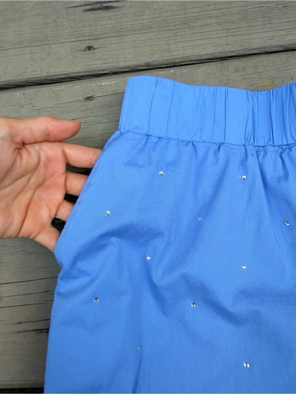 Jason Wu 2 piece shorts and cropped shirt with crystal embellishments size XS
